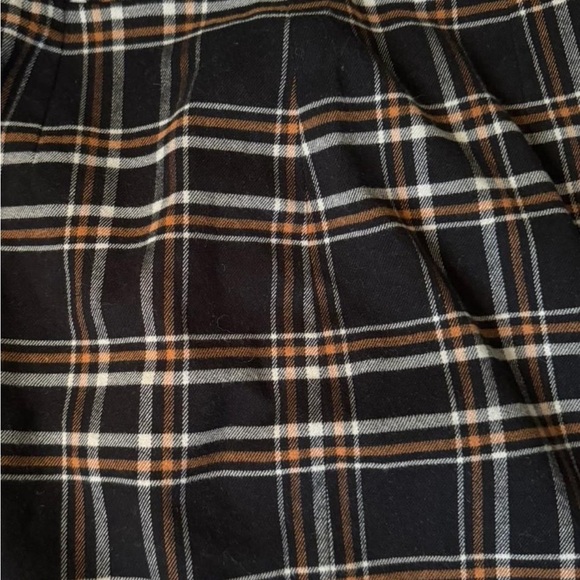 BP Plaid Black and Brown Women's Skirt size small - Picture 2 of 6